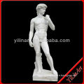 White Marble Famous David Garden Statue YL-R397
